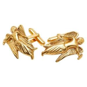 Chanel Vintage Cufflinks Gold Bracelet #228901C65B